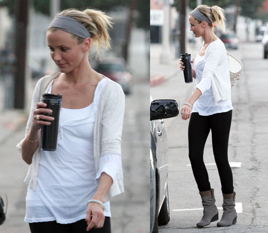 Cameron Diaz Out in LA