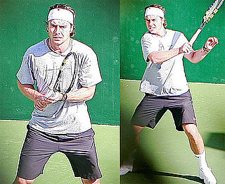 Photos of Gavin Rossdale Playing Tennis