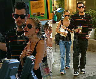 Photos of Nicole Richie and Joel Madden at Baja Fresh in LA