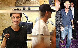 Photos of David and Victoria Beckham Shopping Before He Goes to Vegas
