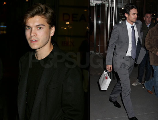 James Franco and Emile Hirsch at NYT