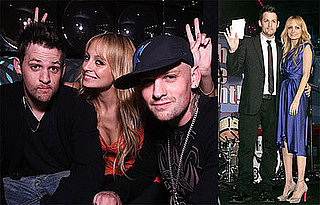 Photos of Nicole Richie and Joel Madden at the 2008 UNICEF Snowflake Lighting