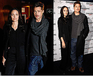 Photos of Brad Pitt and Angelina Jolie at Changeling Photo call in London