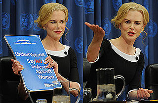 Photos of Nicole Kidman at the United Nations as UNIFEM Goodwill Ambassador