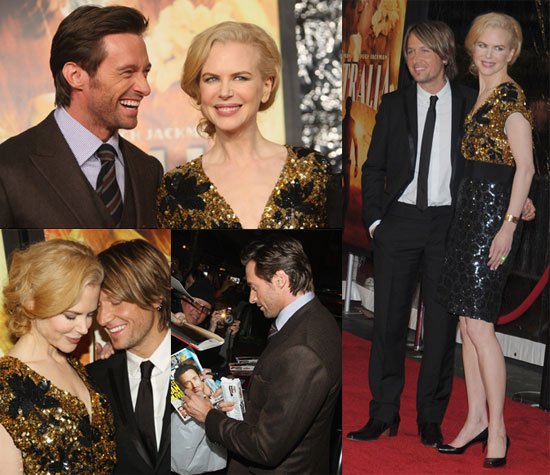 Photos of Nicole Kidman with Keith Urban and Hugh Jackman at NYC Premiere of Australia Photos of Nicole Kidman with Keith Urban and Hugh Jackman at NYC Premiere of Australia