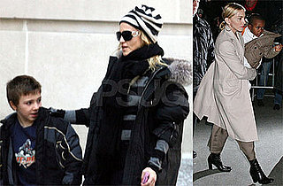 Photos of Madonna, Rocco Ritchie, David Banda Ritchie, Lourdes Leon in NYC After Her Preliminary Divorce