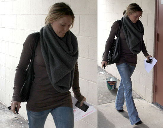 Hilary Out in LA