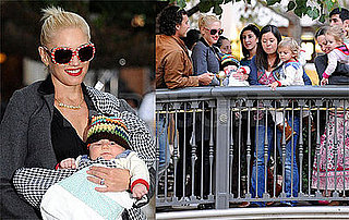 Photos of Gwen Stefani, Gavin Rossdale, Kingston Rossdale, Zuma Rossdale, Ruby Maguire, Jennifer Meyer in LA