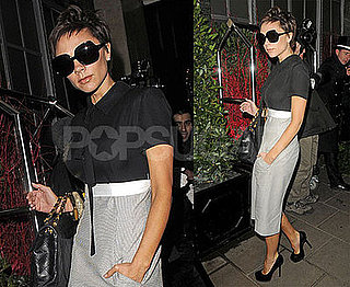 Victoria Beckham Makes Sure She Leaves Footprints