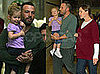 Photos of Ben Affleck, Jennifer Garner, Violet Affleck at LAX