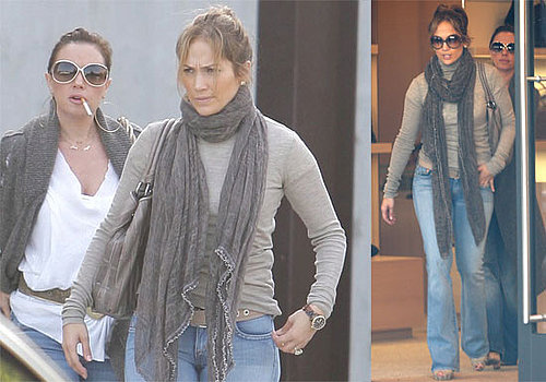 Photos of Jennifer Lopez Shopping in LA on Black Friday