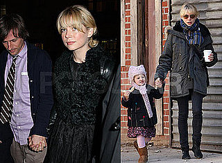 Photos of Michelle Williams and Matilda Ledger Walking in Brooklyn