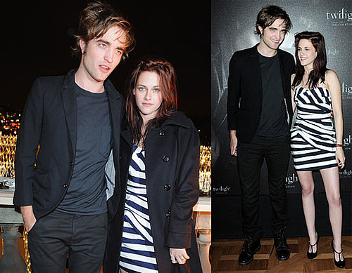 Photos of Robert Pattinson and Kirsten Stewart in Paris For Twilight Photo Call
