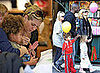 Heidi Klum and Seal With Henry, Leni, and Johan at The Grove in LA