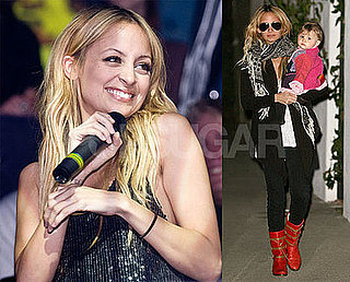 Photos of Nicole Richie Holding Harlow in LA, Nicole Richie in Moscow
