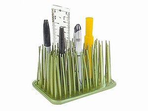 Grassy Desk Organizer $10