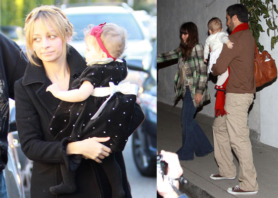 Jessica Alba and Nicole Richie Party with Kids