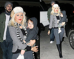 Photos of Christina Aguilera, Max Bratman, Jordan Bratman Photos of Christina Aguilera, Max Bratman, Jordan Bratman