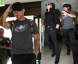 Photos of Ryan Phillippe at Sydney Airport in Australia
