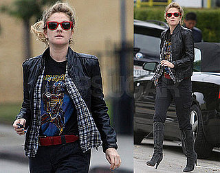 Photos of Drew Barrymore out in LA 2008-12-29 13:30:28