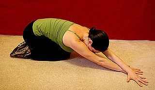 Stretch It: Crossing Child's Pose