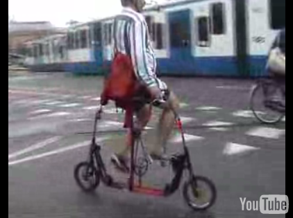 Love Snowboarding? Then You'll Love the Sideways Bike