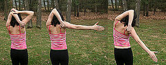  Stretch It: Triceps and Shoulder Pull 