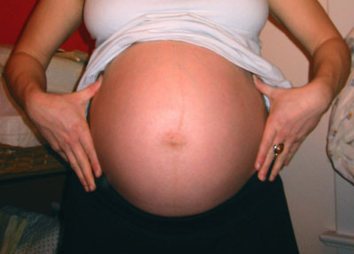 Baby Belly with #1