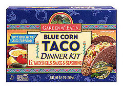 Food Review: Garden of Eatin' Blue Corn Taco Dinner Kit