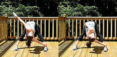 Stretch It: Windmill Spinal Twist  
