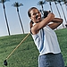 Golfing