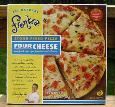Food Review: Frontera Four Cheese Pizza