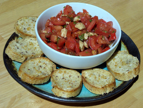 Healthy Recipe: Easy Bruschetta 