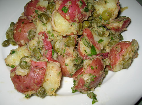 Healthy Recipe: Potato Salad With Cornichons and Capers Healthy Recipe: Potato Salad With Cornichons and Capers