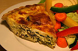 Lowfat Broccoli Mushroom Leek Quiche Lowfat Broccoli Mushroom Leek Quiche