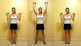 Multitasking Move: Shoulder Press Steppers 