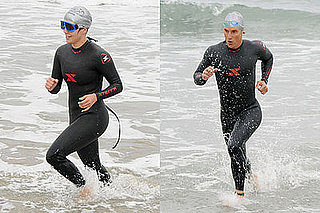 Jennifer Lopez and Matthew McConaughey in Malibu Triathlon