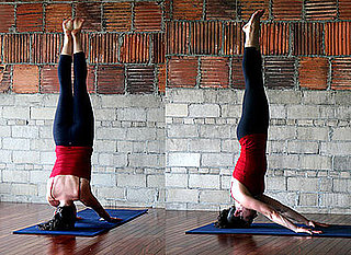 Yoga Pose of the Week Palms Up Headstand
