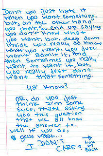 Found Magazine Note