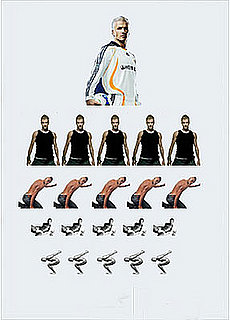 David Beckham Eye Chart