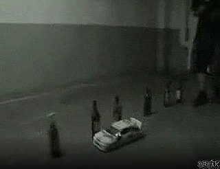 Super Mario Played on Wine Bottles