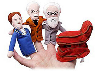 Product of the Day: Psychoanalysis Finger Puppets 