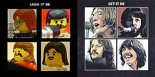 Album Covers Created in Lego!