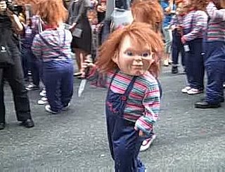 Chucky Impersonators Crash Jessica Simpson Concert