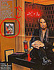 Dave Navarro in InTouch Next to a John Wayne Gacy Painting
