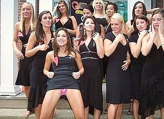 Girl Flashes Panties in Picture