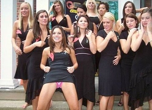 Girl Flashes Panties in Picture