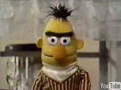 Sesame Street's Bert Does "Taxi Driver" Character Travis Bickle