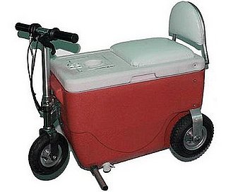 Man Gets DWI After Riding Motorized Cooler