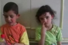 Big Sister Feeds Little Bro a Booger Big Sister Feeds Little Bro a Booger